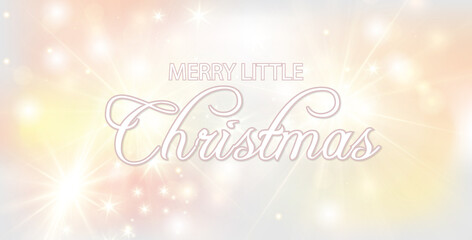 Happy New Year and Christmas Celebration Lights