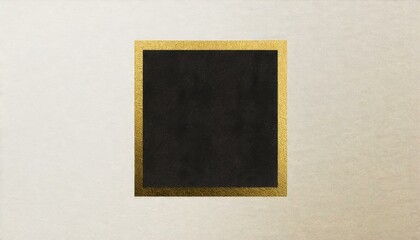 金と黒の四角