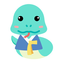 2025년,happy new year,푸른뱀