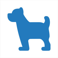 Dog icon. Pet dog icon