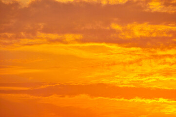 Fototapeta premium orange sky background