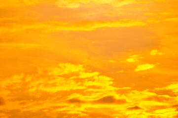 orange sky background