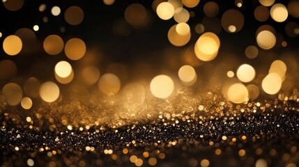 Ethereal aesthetics with a vibrant light and glittery background.