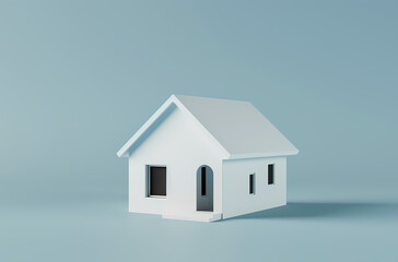 3D simple house model