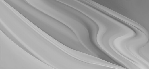 Abstract white background wave cream blurred.
