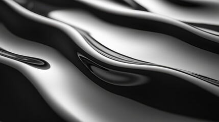 Obraz premium 黒い流動体のイメージ