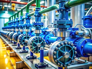Obraz premium Industrial Diaphragm Pumps - Precision Engineering & Automation