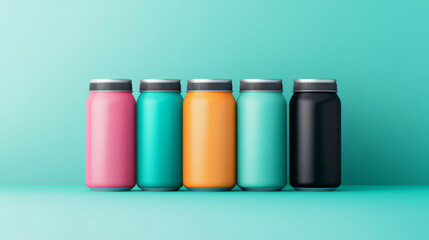 Minimalist canned food labels