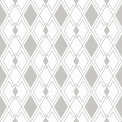 Fototapeta premium geometric seamless pattern in gray color for textile, carpet, wallpaper and fabric 