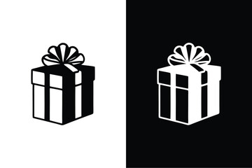 Present Gift Box Collection. Stylish Vector Illustrations