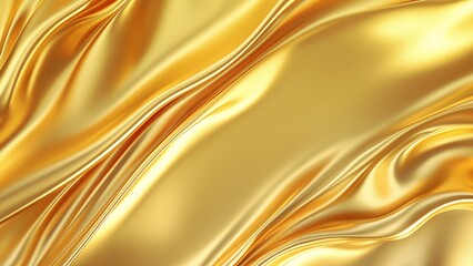 Fototapeta premium Gold wave liquid abstract background
