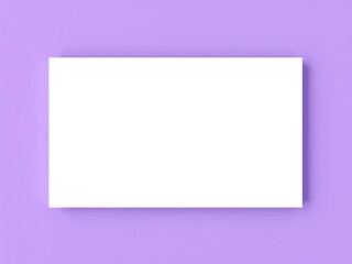 Minimalist purple textured edges horizontal banner frame with white square and violet colorful...