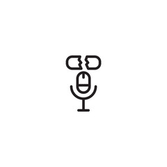 Cracking ASMR icon. Crinkles, crumpling, tearing. Internet trend concept. Editable icon.