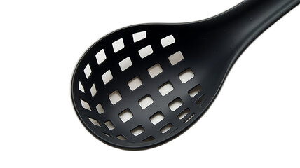 A slotted spoon is a versatile kitchen tool designed to separate solids from liquids during cooking and serving. Typically made from materials like stainless steel, plastic, or silicone, it features a