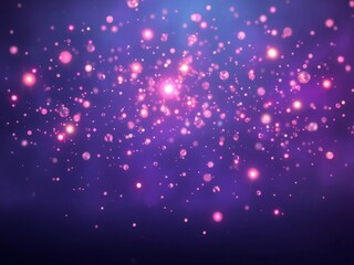 Shining particles suspended in a dark, gradient background with hints of pink, gradient, background, particles, suspended