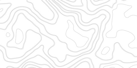 abstract wavy background. topographic contour background. modern technology wave curve line contour map design .seamless geography grid vector illustration .