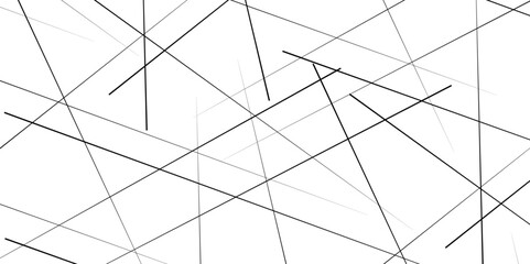 Obraz premium Random diagonal line on white background. Black line, Can be used in cover design, book design, poster, website background or