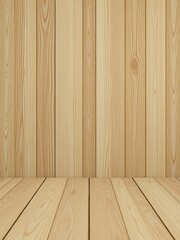 Naklejka premium Wooden background with a warm beige color tone, wooden surface, wooden texture, old wood, rustic design