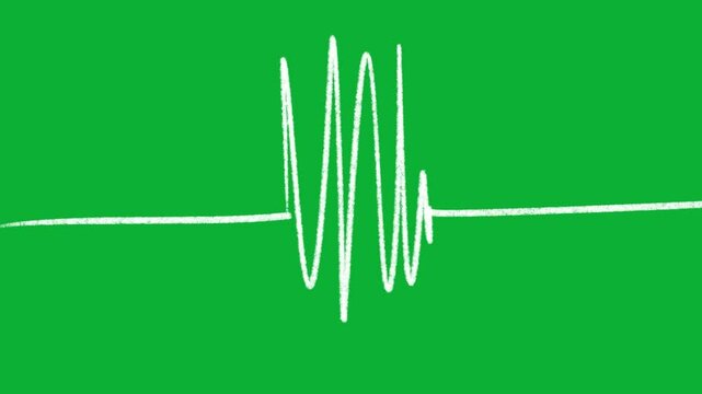 Dynamic bitrate line wave motion effect, perfect for modern and tech-inspired video projects.