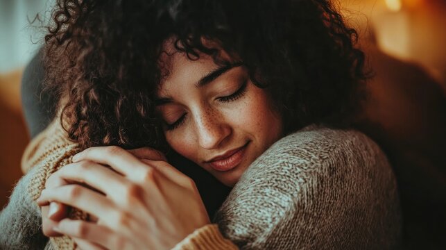 Individual offering emotional support or comfort to a friend in a time of need