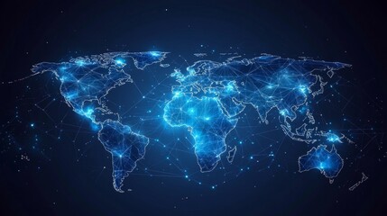 High definition PPT design background map with super detailed parts, integrating science, technology, and urban elements, simple and professional style, suitable for business presentations. © 楠 刘