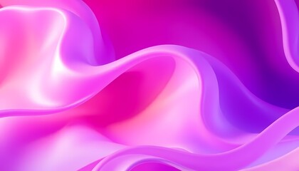 Obraz premium Abstract Flow of Purple and Pink Hues