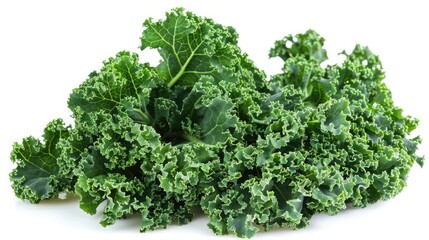 Obraz premium Freshly presented kale for eating