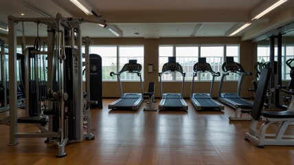 Fototapeta premium Modern Gym Interior