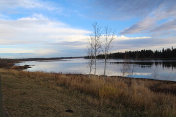 lake and sky, Elk Island National Park, Alberta
