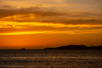 Serene Sunset Over the Tranquil Waters of Cabo de la Vela, La Guajira, Colombia
