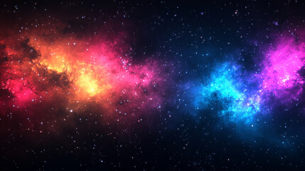 Fototapeta premium Cosmic Wonders: Exploring the Vibrant Beauty of Nebulae