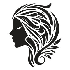 Female Silhouette Logo Designs for Beauty and Hair Branding