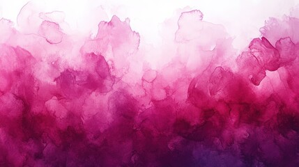 Fototapeta premium Abstract watercolor background with soft pink and purple hues blending together creating a harmonious and tranquil artistic effect in high resolution