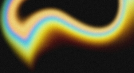 Chromatic gradient texture wallpaper design background Abstract holographic iridescent effect grainy gradient with wrinkled colors, unique wallpaper. Backdrop for web, notepad cover.