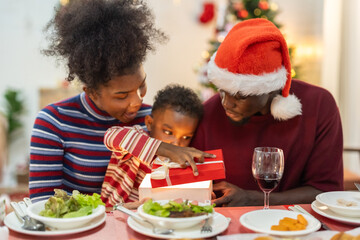 Black Family Christmas Gift Exchange