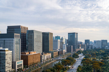 Obraz premium 丸の内からみた風景
