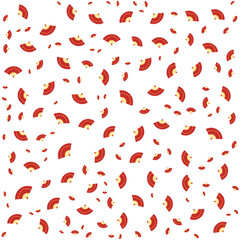 Traditional Chinese Paper Hand Fan Pattern