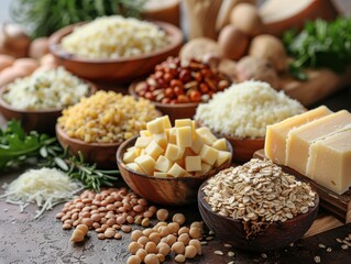 Fototapeta premium The rise of plant-based and alternative protein sources Discuss market potential and consumer acceptance.