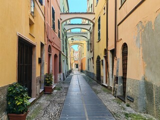 Fototapeta premium Borghetto Santos Spirito,Italy