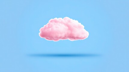 Serene Skies: Realistic Weather Smooth Cloud on Backgrounds D Illustrations