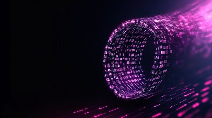 Tech Data Abstraction: Futuristic Background for Big Data Concept