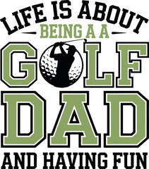 Golfing T-shirt Design