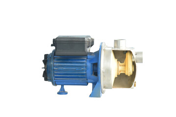 White background household water pump small water pump small pump
water pump isolated over white background
