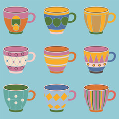 Cup vector