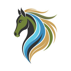 horse head silhouette