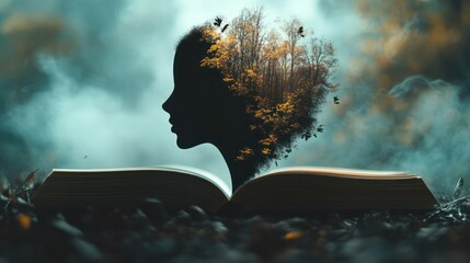 Mental health self-help ebooks offering practical advice, coping strategies, and empowering narratives for personal growth, mental health, self-help ebooks, hd, with copy space