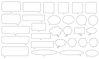 使いやすいふきだしセット