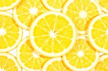 lemon slices background