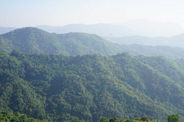 landscape with clouds