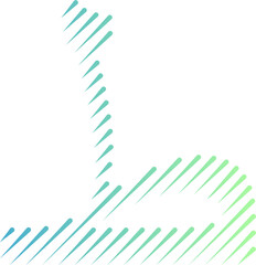 hijaiyah letter with line style